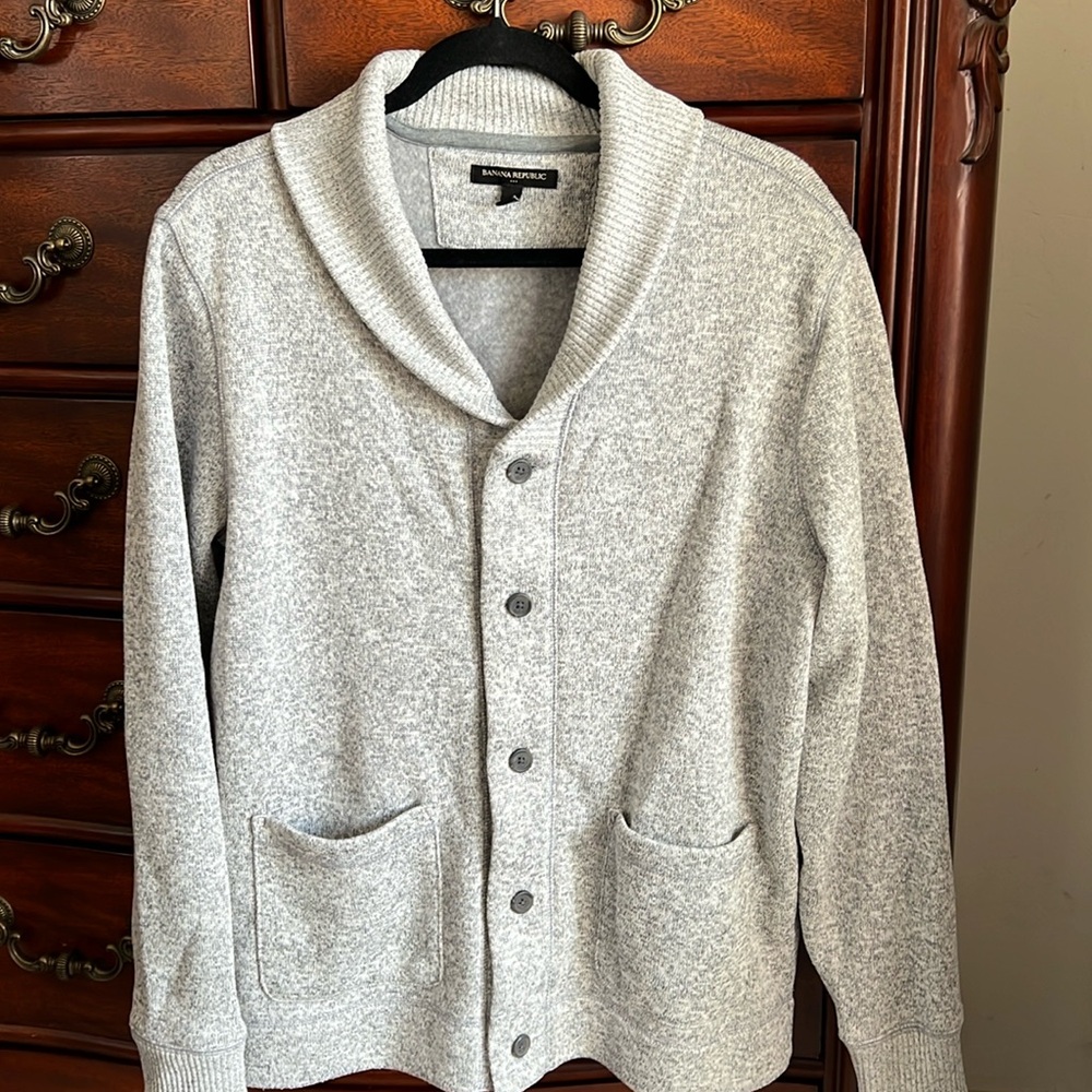 Banana Republic Men’s button cardigan